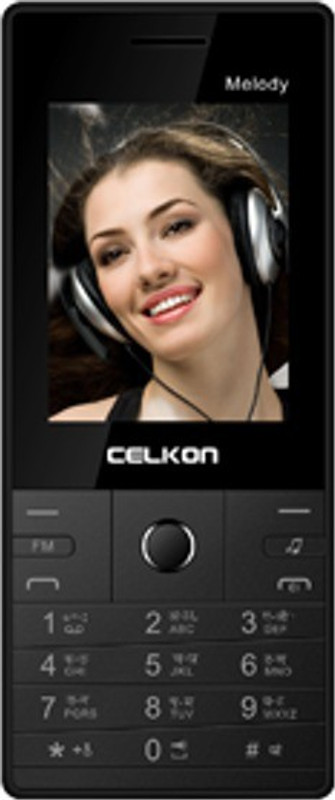 Celkon Melody(Black & Red)
