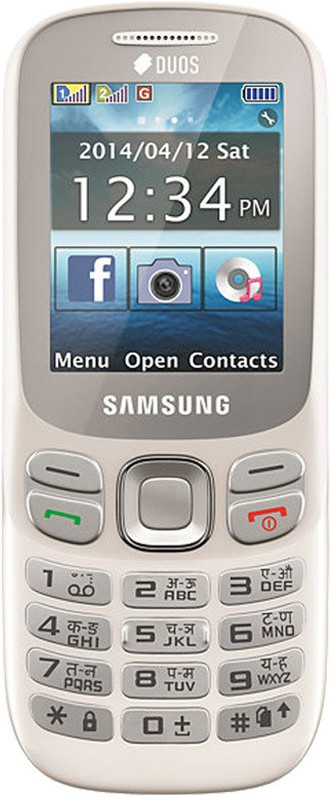 SAMSUNG Metro B313E Dual Sim - White(White)