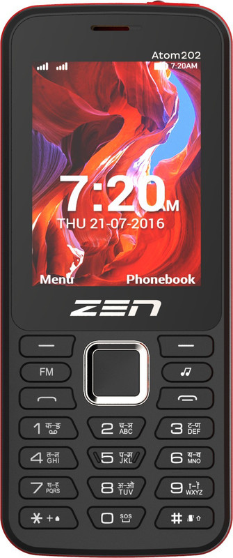 Zen Atom 202(Black & Red) Zen Atom 202(Black & Red)