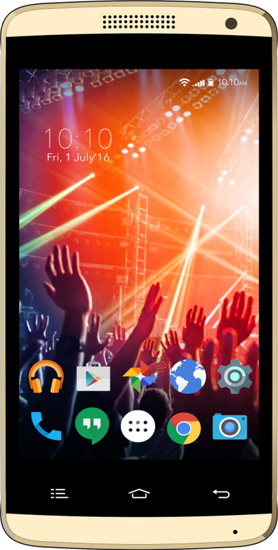 Celkon Campus Pride (Gold, 4 GB)(512 MB RAM)