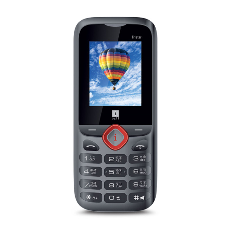 Iball 1.8L Tristar(Black & Strawberry)