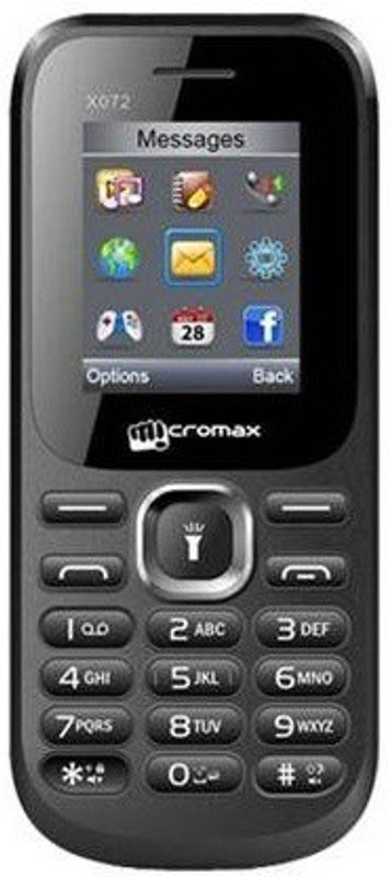 Micromax X072(Black)