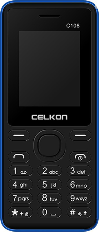 Celkon C108(Black & Blue)