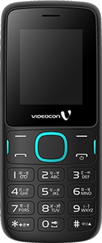 Videocon V1393(Blue, Black)