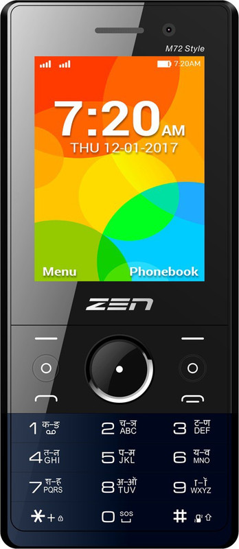 Zen M72 Style(Black & Blue) Zen M72 Style(Black & Blue)