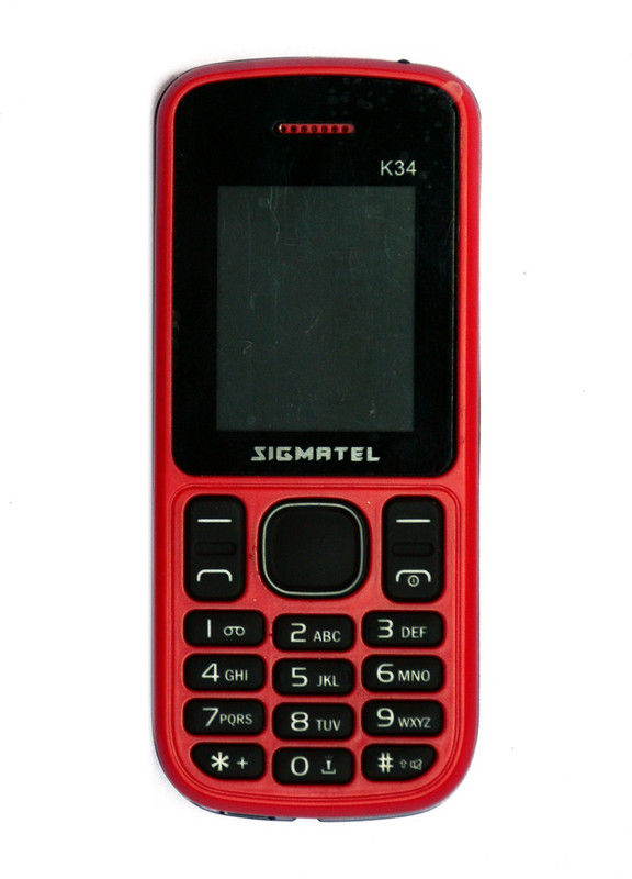 Saral Sigmatel K34(Black+Red)
