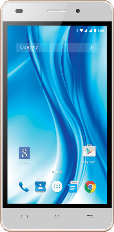 Lava X3 (White & Gold, 8 GB)(2 GB RAM)