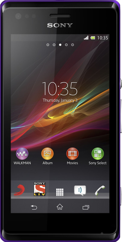 Sony Xperia M Dual (Purple, 4 GB)(1 GB RAM)