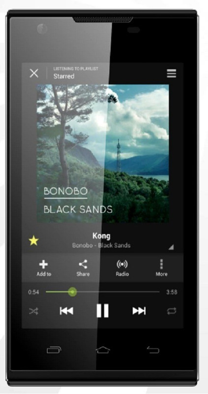 Karbonn Alfa A92 Plus (Black, 512 MB)(256 MB RAM)