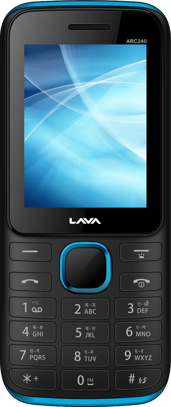 Lava ARC 240(Black and Blue)