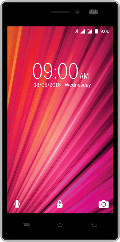 Lava X17 4G with VoLTE (Black & Steel, 8 GB)(1 GB RAM)