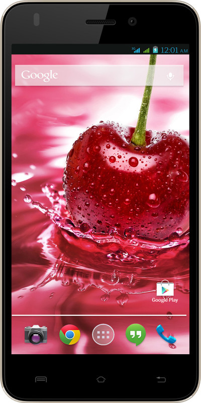 Lava Iris X1 Grand With Flip Cover (Black and Gold, 8 GB)(1 GB RAM)