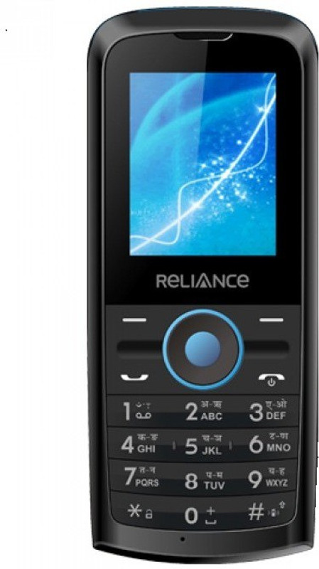 Reliance ALL CDMA SIM PHONE(Black)