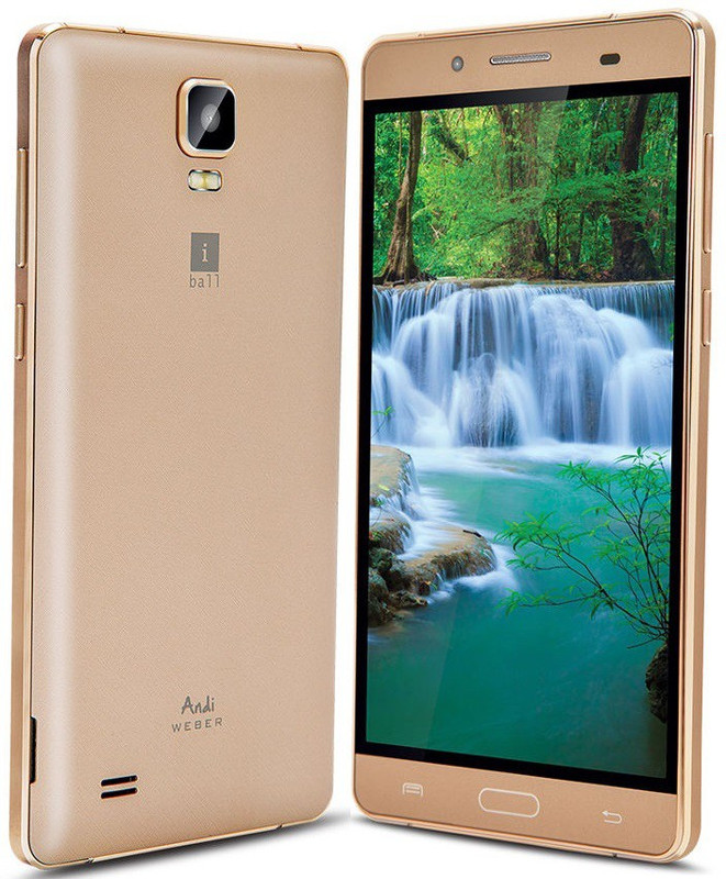 Iball Andi 5.5 (Gold, 8 GB)(1 GB RAM)