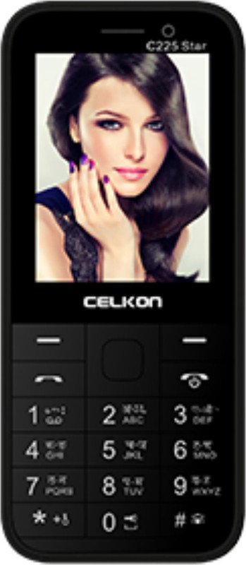 Celkon C225 Star(Black)