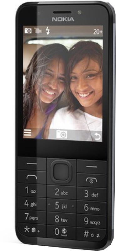Nokia 230 Dual SIM(Dark Silver) RS.4199 (7.00% Off) - Flipkart