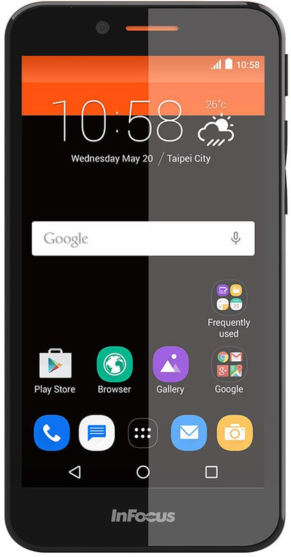 InFocus M260 (Black and Orange, 8 GB)(1 GB RAM)