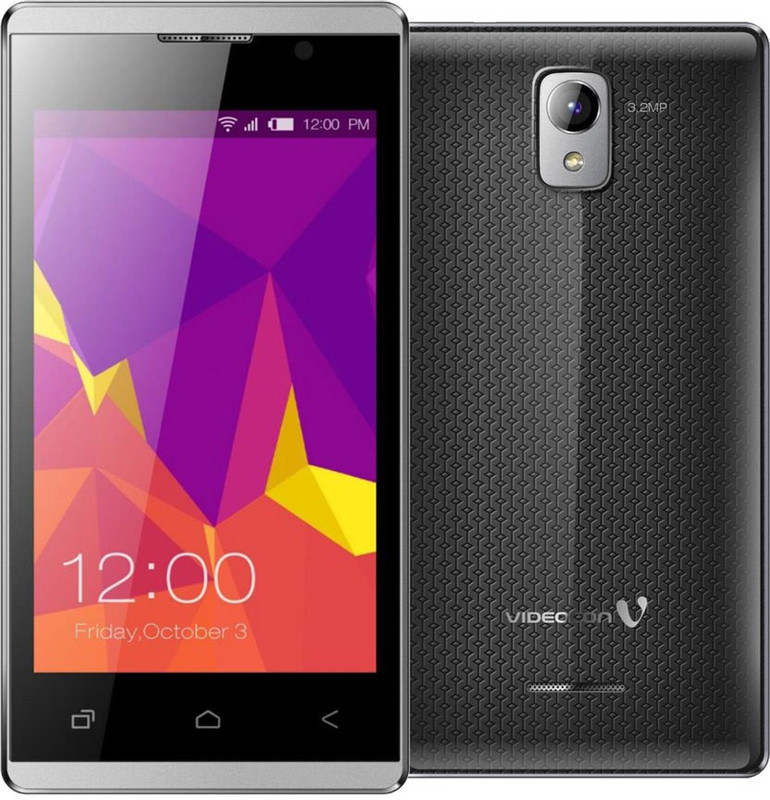 Videocon Z42 Nova Dragontrail (Grey, 4 GB)(512 MB RAM)