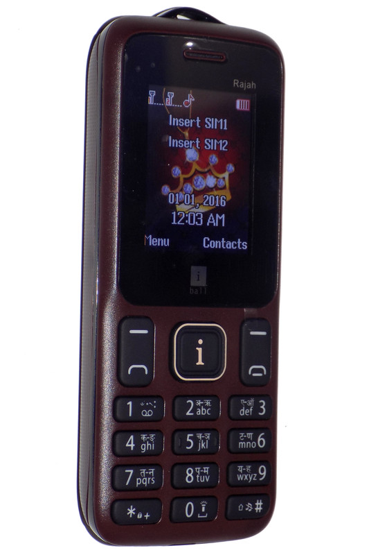 Iball 1.8G Rajah(Brown & Black)