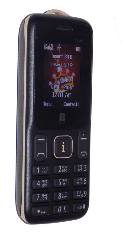 Iball 1.8G Rajah(Black & Gold)