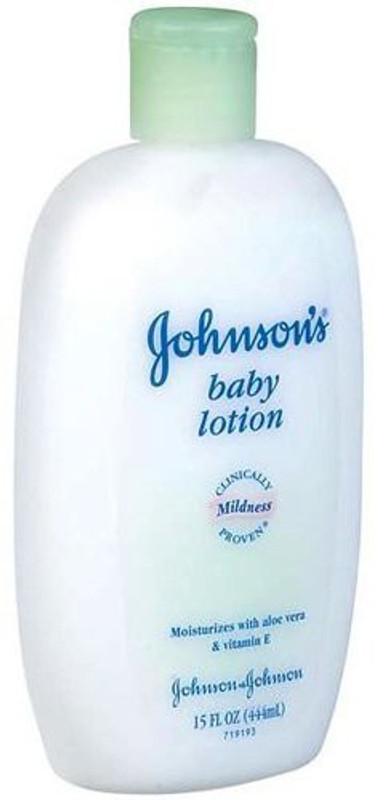 Johnson's Johnson's Baby Lotion Aloe Vera and Vitamin E 15 Ounce(444 ml)