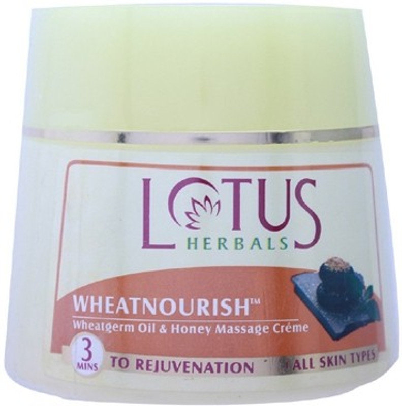 LOTUS Wheatnourish Wheatgerm Oil Facial Massage Cream(250 g)