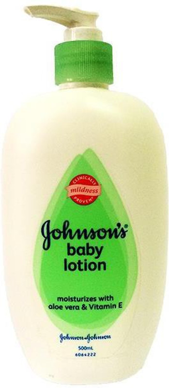 Johnson's Baby Lotion with Aloevera & Vitamin E(500 ml)