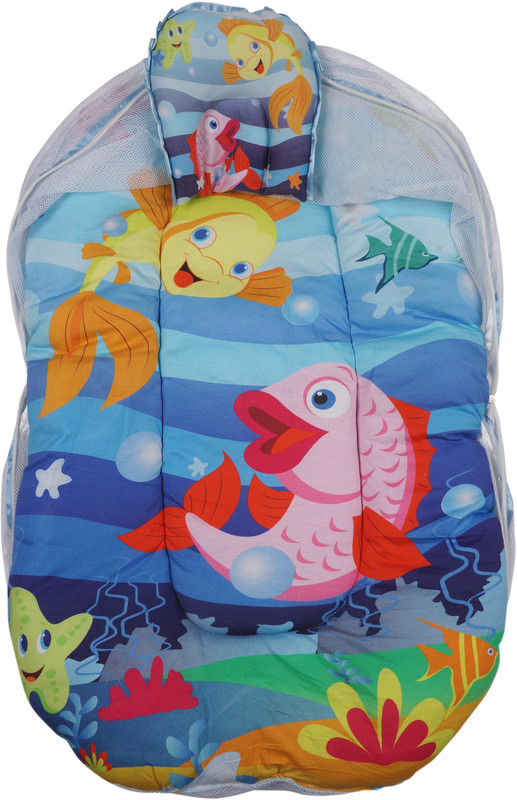 Little Innocent Nylon Infants Fish Printed Baby Mosquito Net(Multicolor) Little Innocent Nylon Infants Fish Printed Baby Mosquito Net(Multicolor)