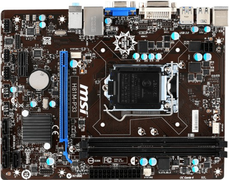 MSI H81M-P33 Motherboard