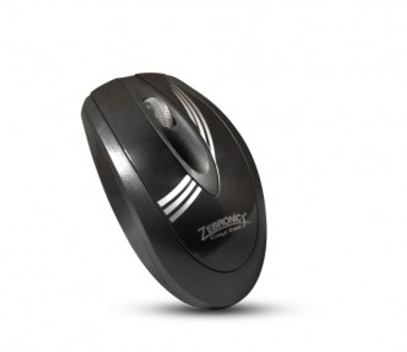 Zebronics Sail USB Wired Optical Mouse(USB, Black)