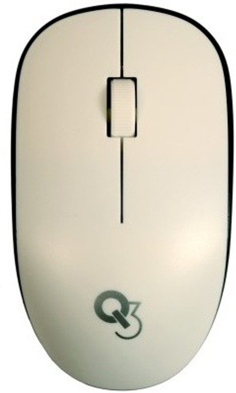 Q3 Techie DZ1 Wireless Optical Gaming Mouse(Bluetooth, White)
