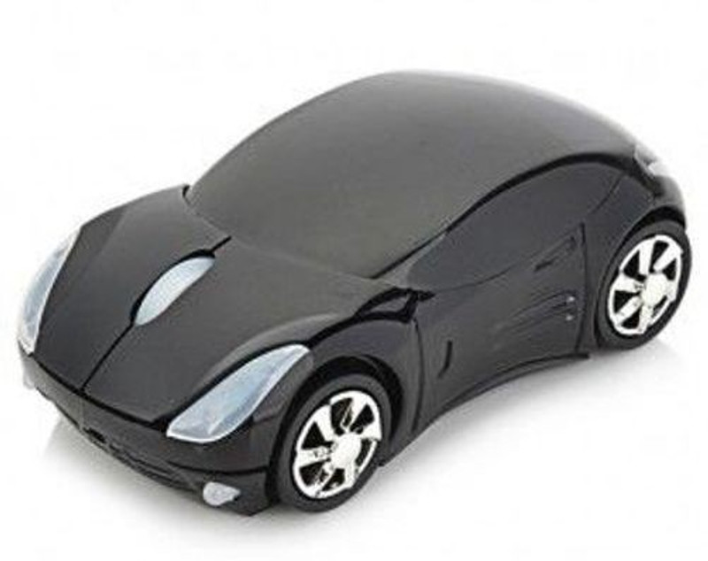 Smart Tech Car Shaped Wireless Ambidextrous Optical Gaming Mouse(USB, Black)