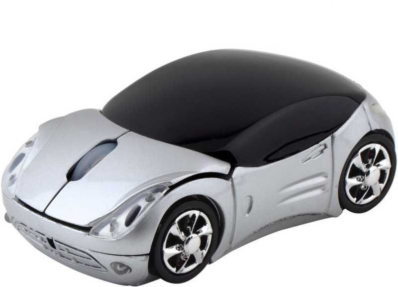 Smart Tech Car Shape Wireless Ambidextrous Optical Gaming Mouse(USB, Blue)