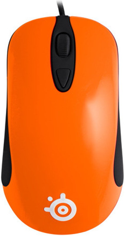SteelSeries Kinzu V2 Optical Mouse Wired Optical Gaming Mouse(USB, Orange)
