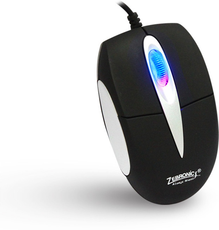 Zebronics Micro 2 Wired Optical Mouse(USB, Black)