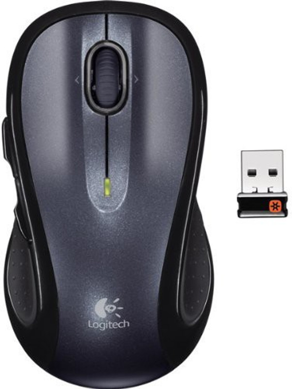 Logitech M510 Wireless Laser Gaming Mouse(USB, Black)