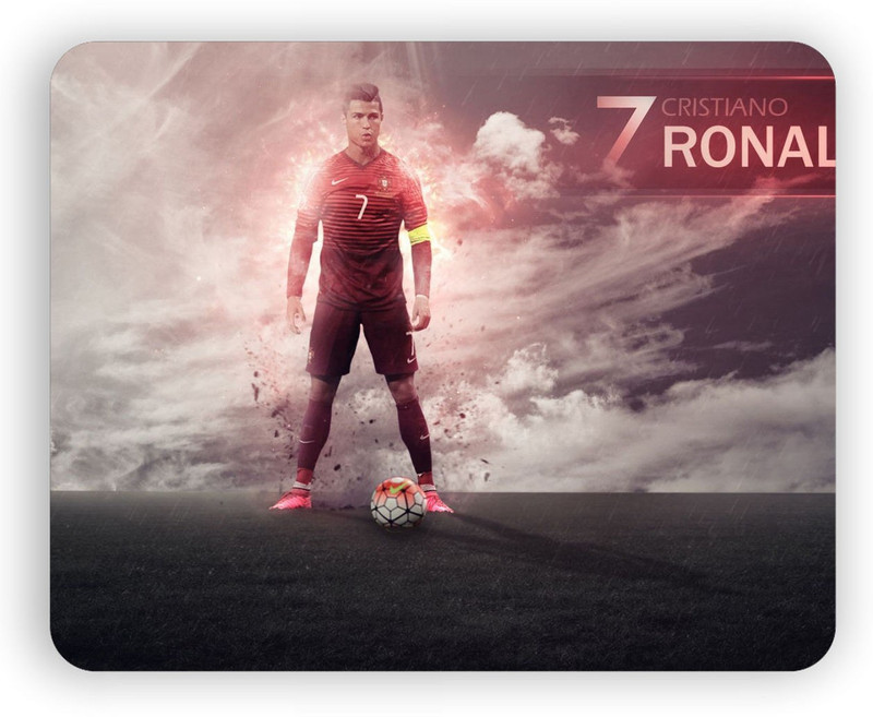 Magic Cases Latest design uefa euro 2016 cristiano ronaldo stylish Mousepad(Multicolor)