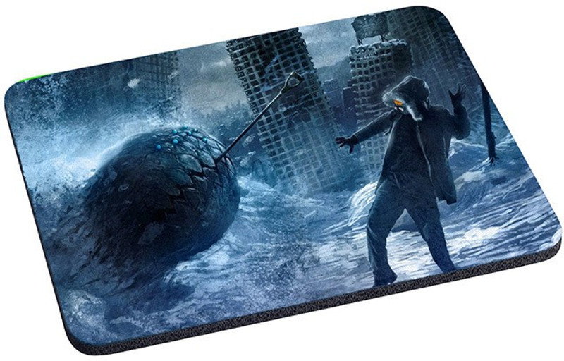 Magic Cases romantically apocalyptic art ball destruction Mousepad(Multicolor)