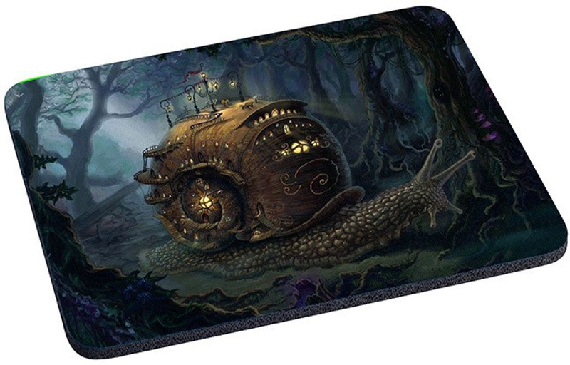 Magic Cases snail shell light wood Mousepad(Multicolor)