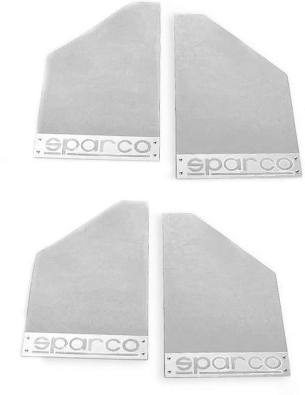 Sparco Cars Front Mud Guard For Maruti Gypsy(White)