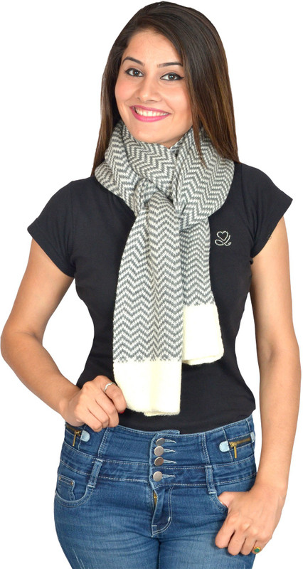 513 Striped Women Muffler