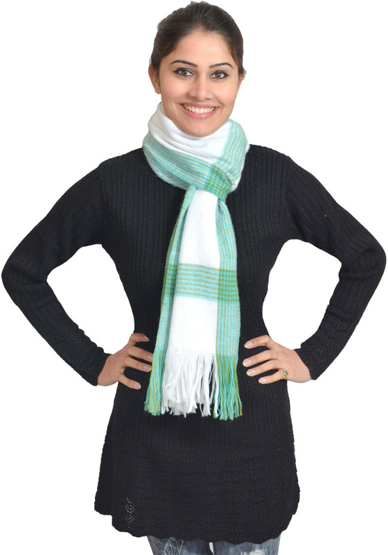 513 Checkered Women Muffler