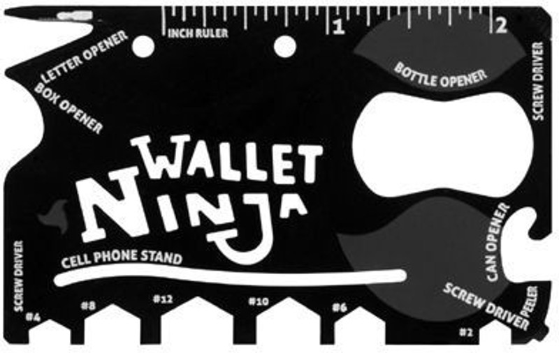 Divinext Amazing Multipurpose 18 Multi-utility Knife(Black)