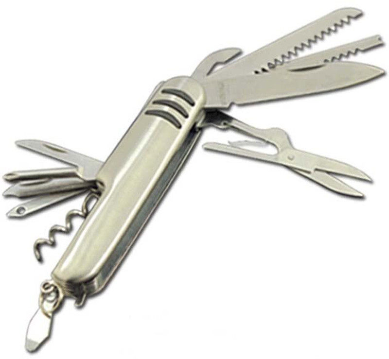 Hotwine Portable Knife 13 in 1 13 Multi-utility Knife(Silver)