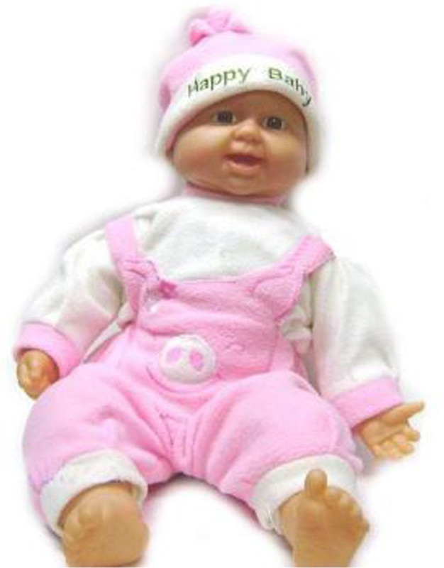 Khareedi Real Look Like Laughing Baby(16 Inch-Multicolour)(Multicolor)