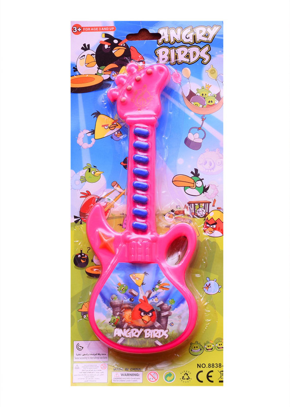 Kanchan Toys Musical Guitar For Kids(Pink, White, Red)