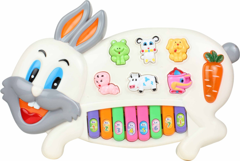 MDI Rabbits Music Piano1(Multicolor)