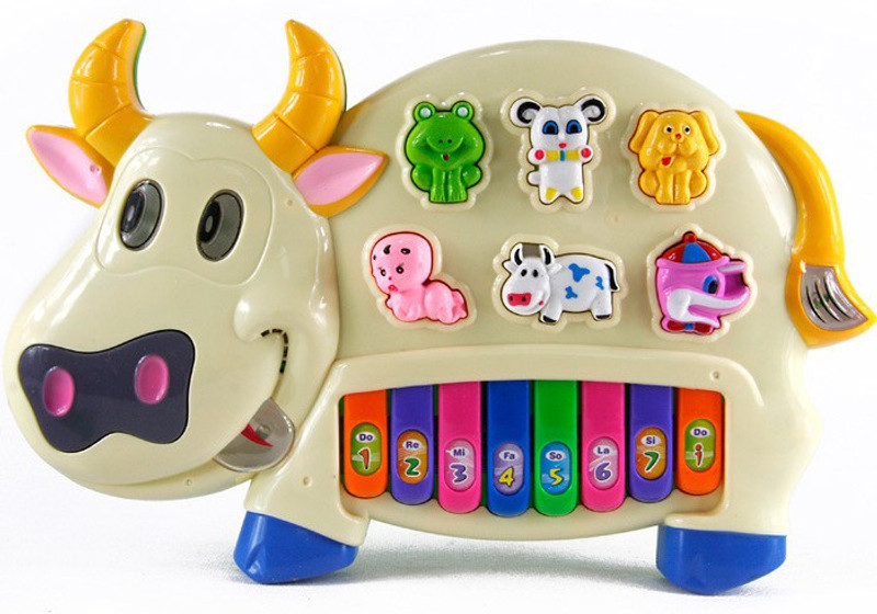 Fantasy India Cow Piano(Multicolor)