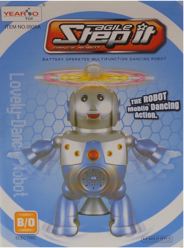 Toy Mall Step-It Robot(Blue)