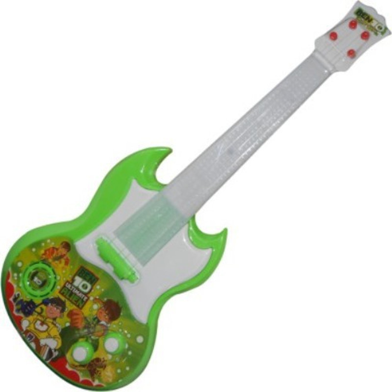 New Pinch Rockband Musical Guitar for Kid Battery Operated With Pop Music Fetching Light and Sound(Multicolor)